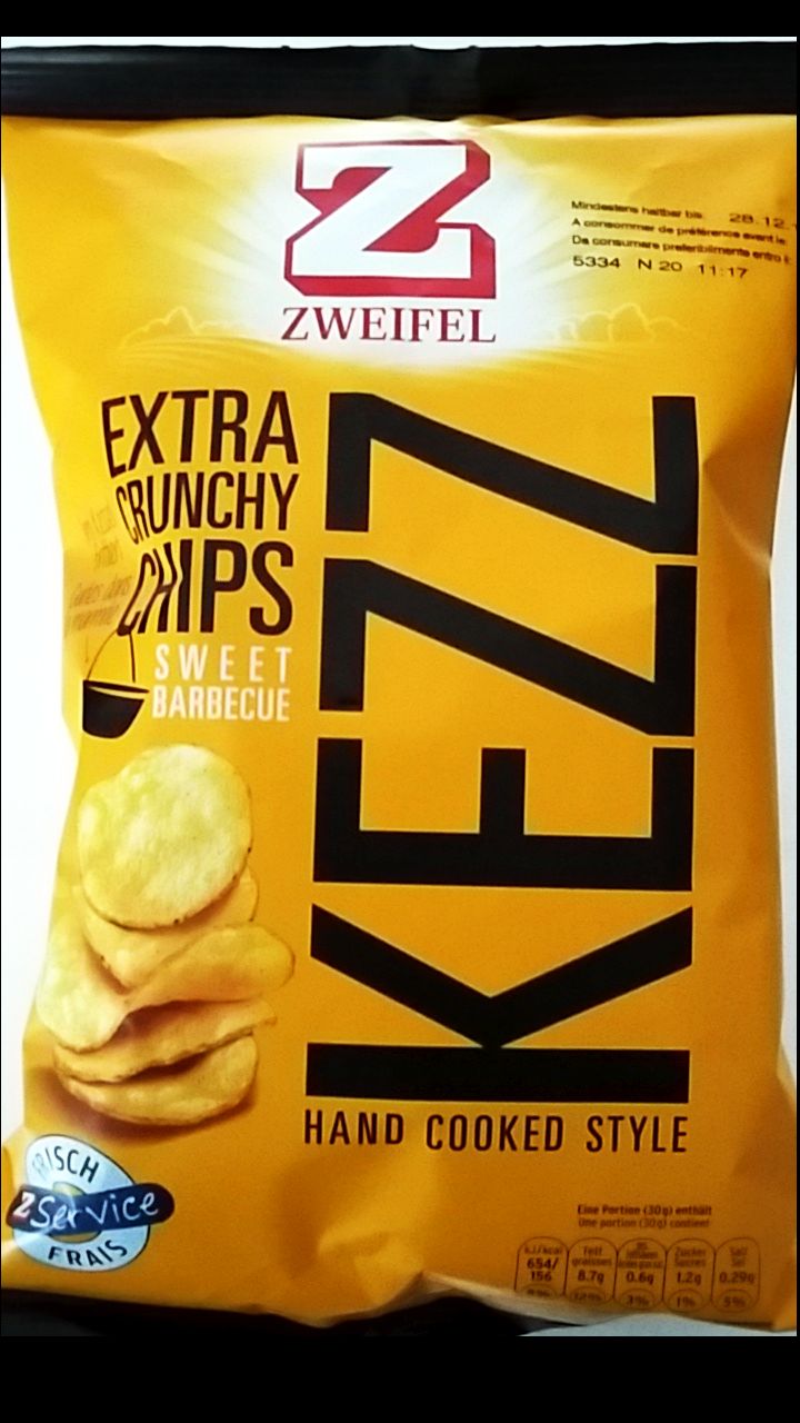Zweifel Kezz Chips, Sweet Barbeque, Süssigkeiten / Süsswaren
