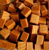 Lonka Caramel - Vanille Fudge, weiche Bonbon-Wrfel, Frischebox mit 2kg