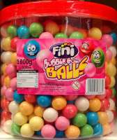 Fini Kaugummi Kugeln, Fini Bubble Gum Balls, Nachfllpackung ca. 600 Stck