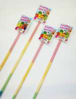 Schleckpulverstange XL, 38cm lang, Kinderparty-Hit, 4 Stck