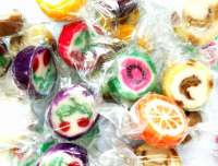 Cool Rocks Frucht Bonbons, handgemachte Zältli, per 100g
