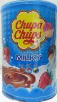 Chupa Chups Milky, Milch-Lutscher, Lolipop, Creamy, 100 Stück in Dose