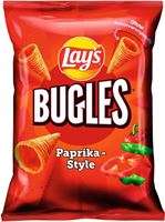 Bugles Paprika, leckerer Mais-Snack, 1 Beutel