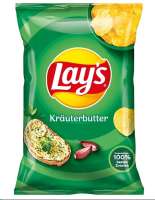 Lays Kräuterbutter Chips, oh wie lecker! Pack a 150g