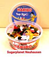 Haribo Top Star Mix 1kg, Fruchtgummi- Schaumzucker- Lakritzmix