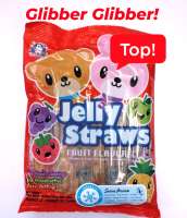 Jelly Straws, Japan Snack, Gelartige Fruchtstangen, TOP!