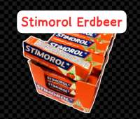 Neu: Stimorol Erdbeer Kaugummi, 25 Paekli