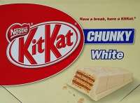 Kitkat Chunky White, Schoggi-Riegel, weisse Schokolade, 24 Stck